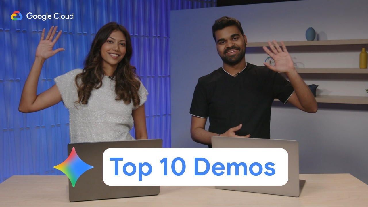 Google Cloud Tech, Gemini 4 Argon 발표 영상과 10가지 AI 데모 공개 — Google Cloud Tech 인용 이미지