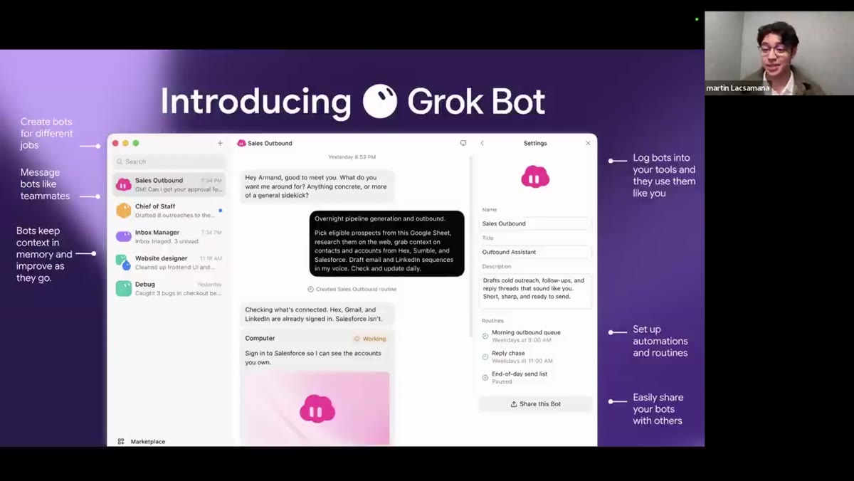 Grok Bot의 지속 메모리와 클라우드 환경 개요